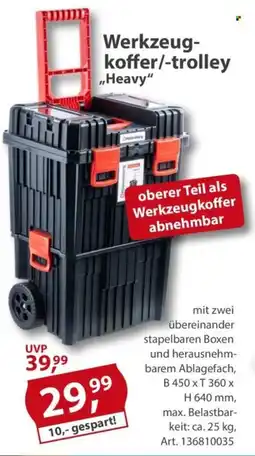 Sonderpreis Baumarkt Werkzeug- koffer/-trolley ,,Heavy" Angebot