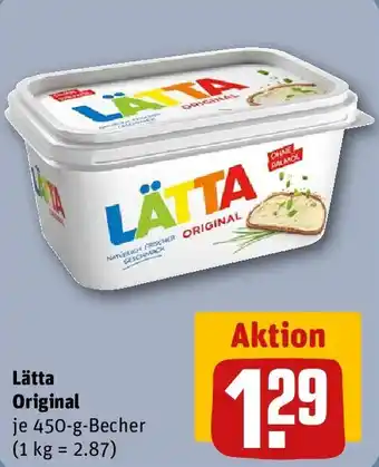 REWE Lätta Original Angebot