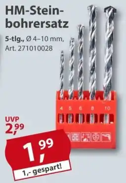 Sonderpreis Baumarkt HM-Steinbohrersatz Angebot