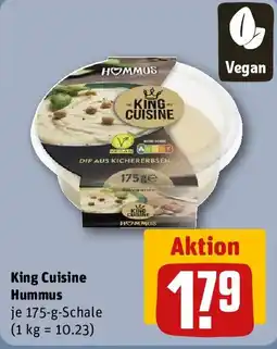 REWE King Cuisine Hummus Angebot