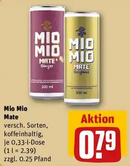 REWE Mio Mio Mate Angebot