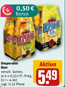 REWE Desperados Beer Angebot