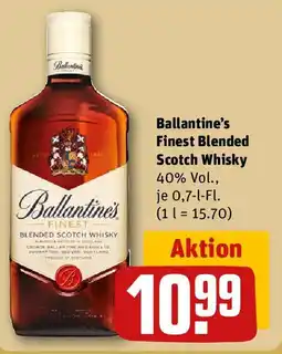 REWE Ballantine's Finest Blended Scotch Whisky Angebot
