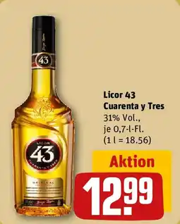 REWE Licor 43 Cuarenta y Tres Angebot