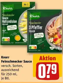 REWE Knorr Feinschmecker Sauce Angebot