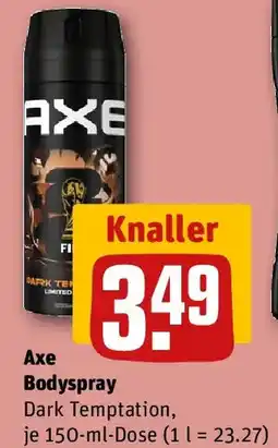 REWE Axe Bodyspray Angebot