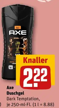 REWE Axe Duschgel Dark Temptation Angebot