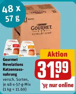 REWE Gourmet Revelations Katzennassnahrung Angebot