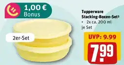 REWE Tupperware Stacking-Boxen-Set Angebot