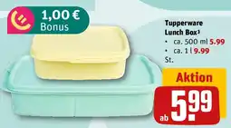 REWE Tupperware Lunch Box Angebot