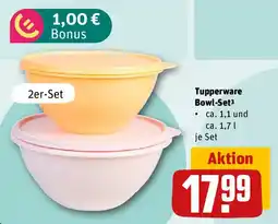 REWE Tupperware Bowl-Set Angebot
