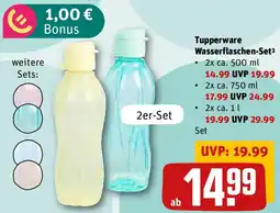 REWE Tupperware Wasserflaschen-Set Angebot
