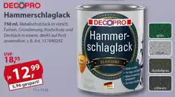 Sonderpreis Baumarkt DECOPRO Hammerschlaglack Angebot