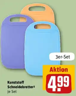 REWE Kunststoff Schneidebretter Angebot