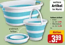 REWE Faltbare Artikel Angebot