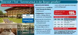 REWE Österreich/Tirol - Sommerurlaub in den Bergen genießen! Angebot