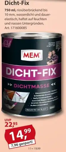 Sonderpreis Baumarkt MEM Dicht-Fix Angebot