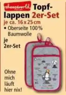 Norma sheepworld Topflappen Angebot