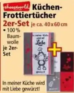 Norma sheepworld Küchen- Frottiertücher Angebot