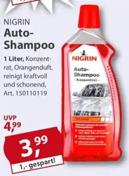 Sonderpreis Baumarkt NIGRIN Auto- Shampoo Angebot
