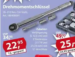 Sonderpreis Baumarkt Drehmomentschlüssel Angebot