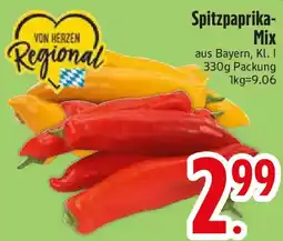 Edeka Spitzpaprika- Mix Angebot