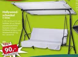 Sonderpreis Baumarkt Hollywoodschaukel 3-Sitzer Angebot