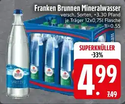 Edeka Franken Brunnen Mineralwasser Angebot