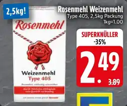 Edeka Rosenmehl Weizenmehl Type 405 Angebot