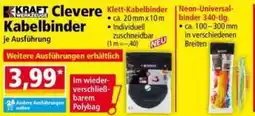 Norma KRAFT Clevere Klett-Kabelbinder Angebot