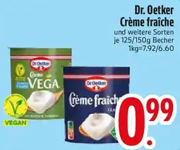Edeka Dr. Oetker Crème fraîche Angebot