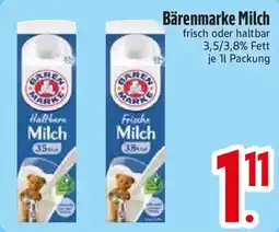 Edeka Bärenmarke Milch Angebot