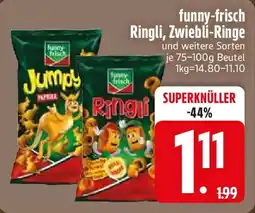 Edeka funny-frisch Ringli, Zwiebli-Ringe Angebot