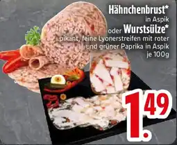 Edeka Hähnchenbrust oder Wurstsülze Angebot