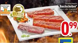 Edeka Strohschwein Bauchscheiben Angebot