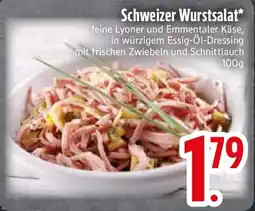 Edeka Schweizer Schweizer Wurstsalat* Angebot