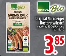 Edeka EDEKA Bio Original Nürnberger Rostbratwürste Angebot