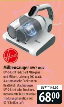 Famila Nord Ost Hoover Milbensauger HMC510UV Angebot