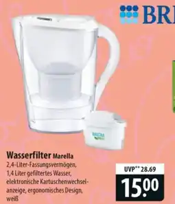 Famila Nord Ost BRITA Wasserfilter Marella Angebot