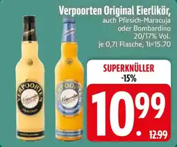 Edeka Verpoorten Original Verpoorten Original Eierlikör, Angebot