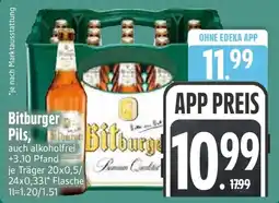 Edeka Bitburger Pils Angebot