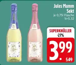 Edeka Jules Mumm Sekt Angebot