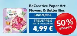 Edeka BeCreative Paper Art - Flowers & Butterflies Angebot