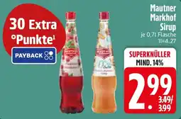 Edeka Mautner Markhof Sirup Angebot