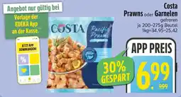 Edeka Costa Prawns oder Garnelen Angebot