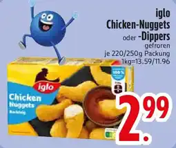Edeka iglo Chicken-Nuggets oder -Dippers Angebot