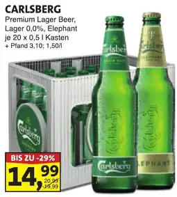 Lösch Depot CARLSBERG Premium Lager Beer, Lager 0,0%, Elephant Angebot