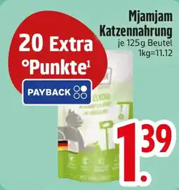Edeka Mjamjam Katzennahrung Angebot
