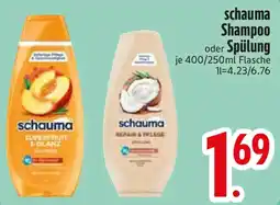 Edeka schauma Shampoo oder Spülung Angebot