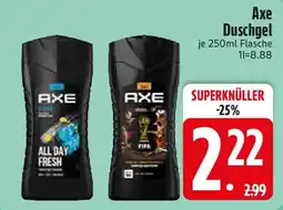 Edeka Axe Duschgel Angebot
